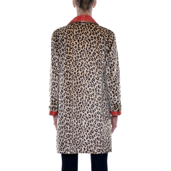 Volt Design Reversible light coat leopard 🐆 & Chinese print - Picture 2 of 12